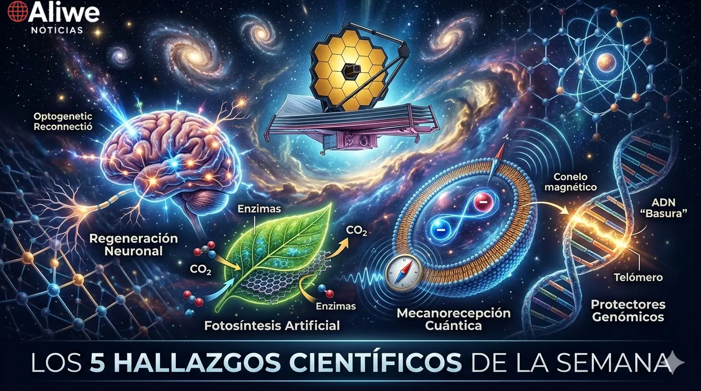 Del Átomo a las Galaxias Los Descubrimientos que Desafían Nuestra Comprensión del Cosmos. James Web, co2, adn