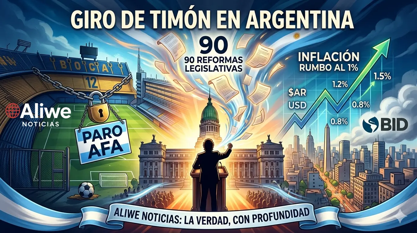 Javier Milei, Luis Caputo, Claudio Chiqui Tapia, Paolo Rocca, Axel Kicillof.AFA, Grupo Techint, INDEC, BID, CGT, VISA Argentina.SAD, RIGI,, IPC, APN.