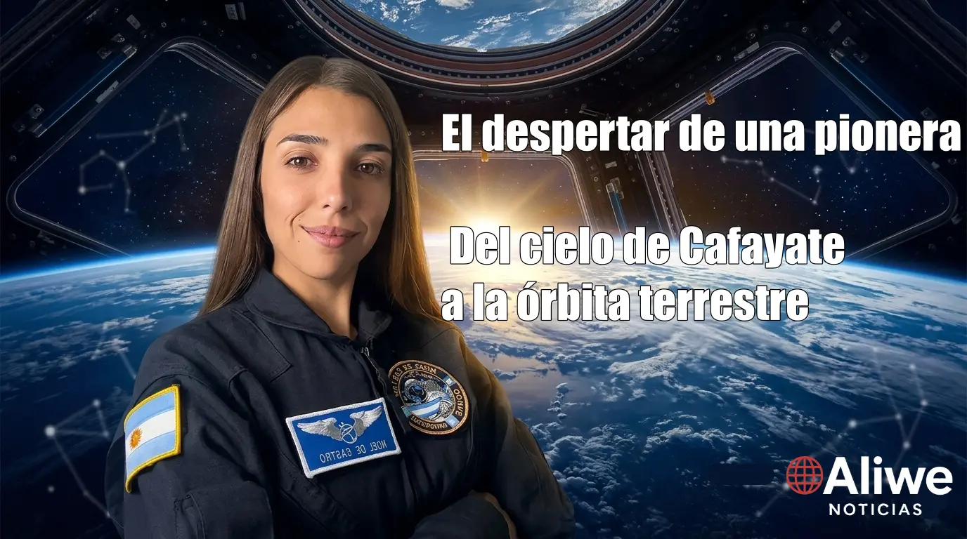 Noel de Castro la astronauta Argentina al espacio