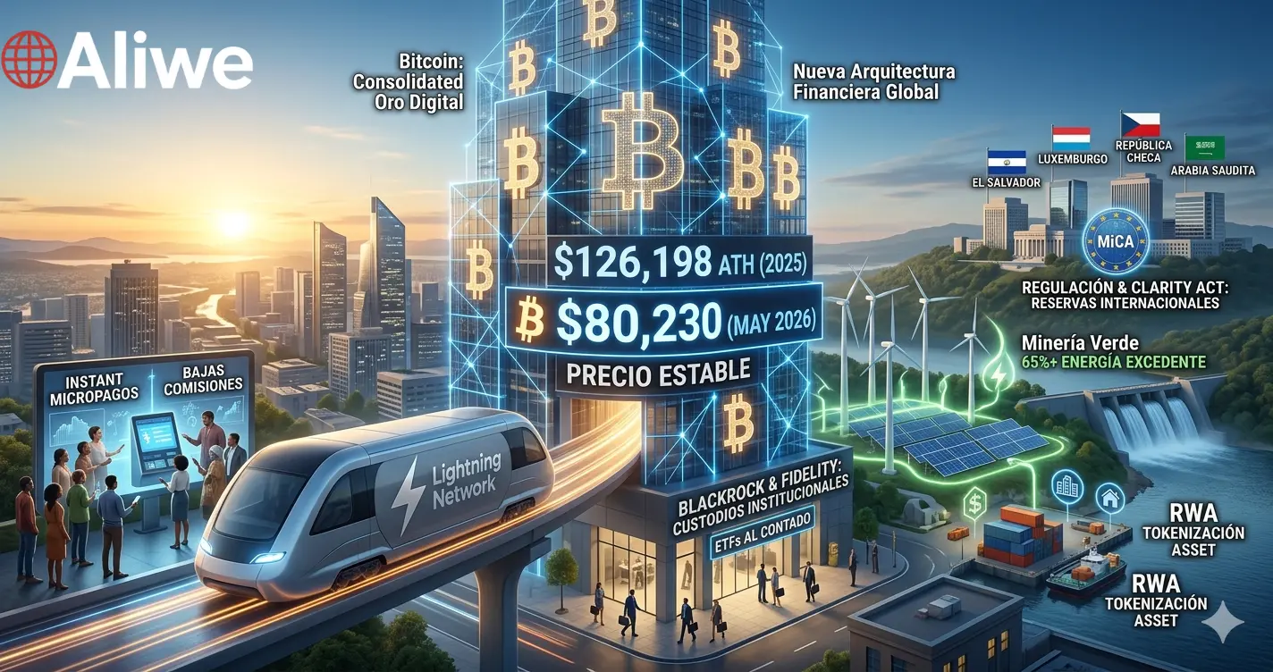 Bitcoin-oro-digital