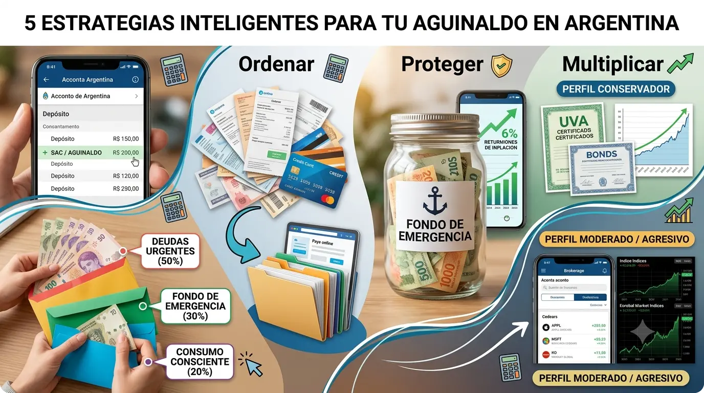 Qué hacer con el aguinaldo en Argentina
